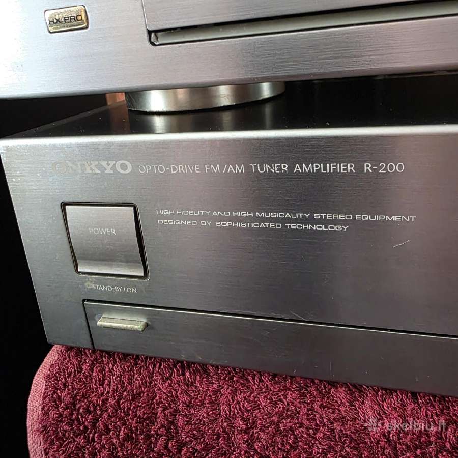 Onkyo R-200 stiprintuvas su fonokorektorium - nuotraukos Nr. 6
