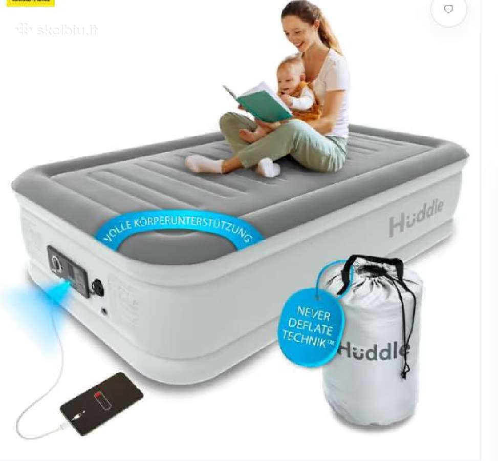 Naujas Huddle® Luxury pripučiamas čiužinys
