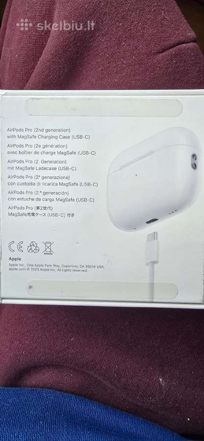 Airpods pro2 (type c) orig. - nuotraukos Nr. 5