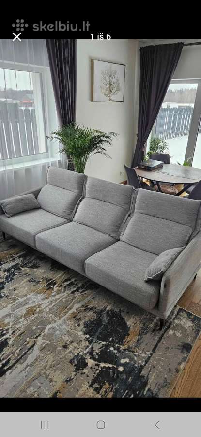Trivietė Magrės sofa