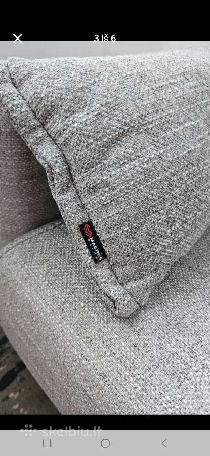 Trivietė Magrės sofa - nuotraukos Nr. 3
