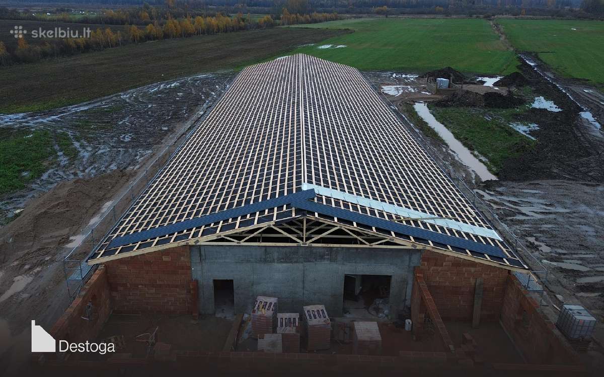 Santvarų montavimas, šlaitinių stogų dengimas - nuotraukos Nr. 6