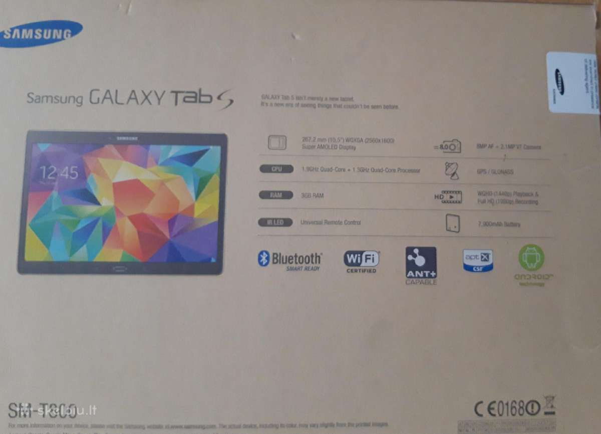 Samsung Galaxy Tab S (sm-t800) 10,5" - nuotraukos Nr. 4