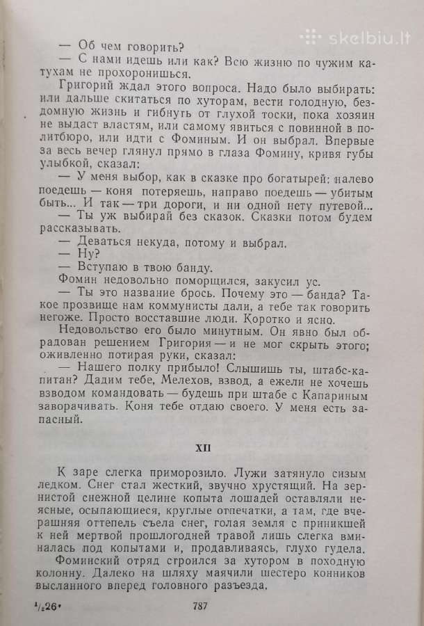M. Šolohov "Tikusis Donas" 3-4 - nuotraukos Nr. 5