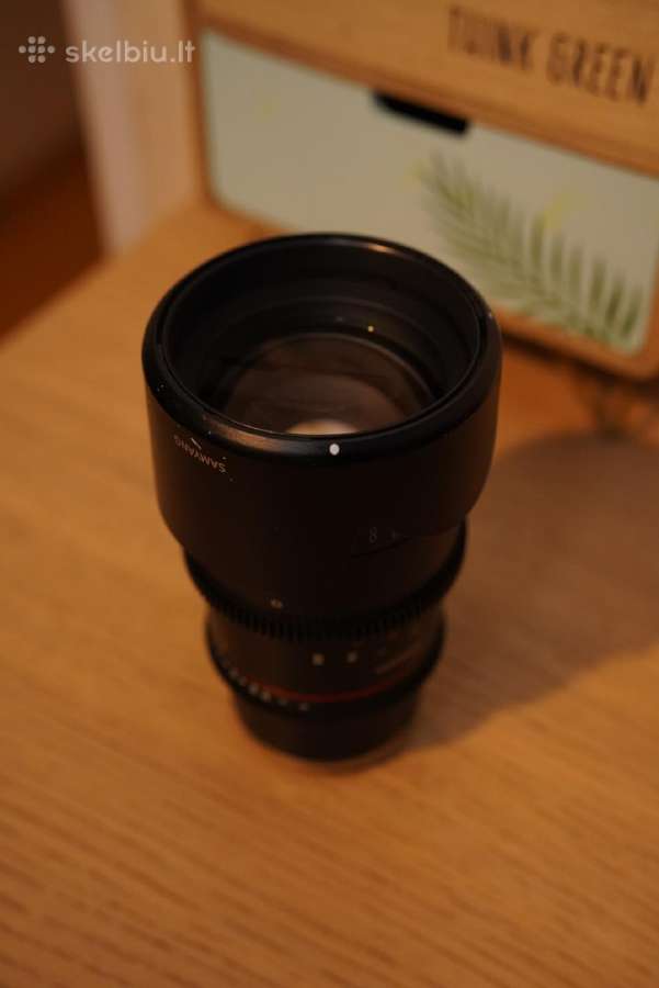 Samyang 50mm t1.5 ir 135mm T2.2 abu - nuotraukos Nr. 6