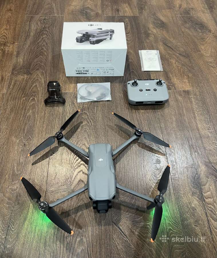 Dji Air 3 Naujas Su Garantija iki 2027-10-02