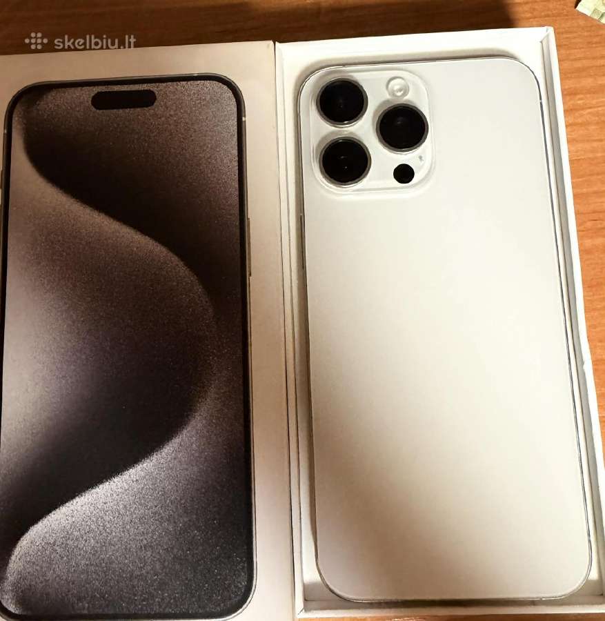 iPhone 15 pro max 256gb - nuotraukos Nr. 2