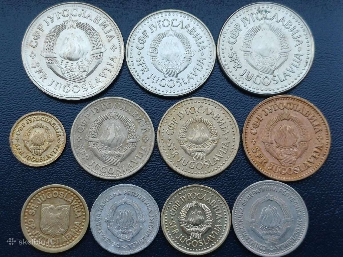 Jugoslavijos monetos