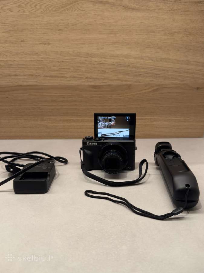 Canon Powershot G7 X Mark III Black Vlogger Kit