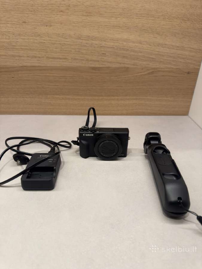 Canon Powershot G7 X Mark III Black Vlogger Kit - nuotraukos Nr. 2