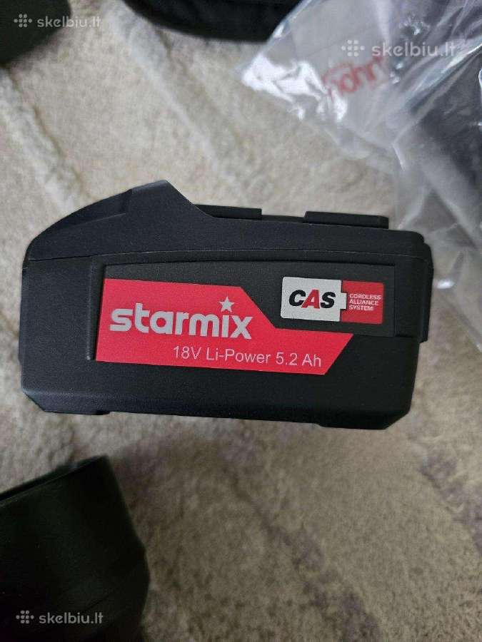 Statybinis akum. dulkių siurblys Quadrix L18v - nuotraukos Nr. 6