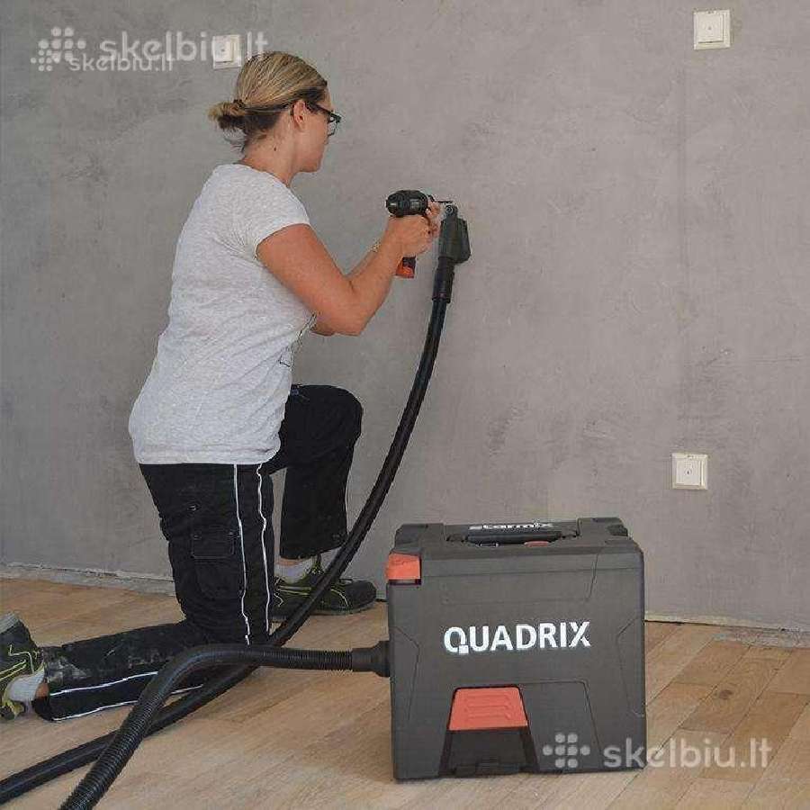 Statybinis akum. dulkių siurblys Quadrix L18v