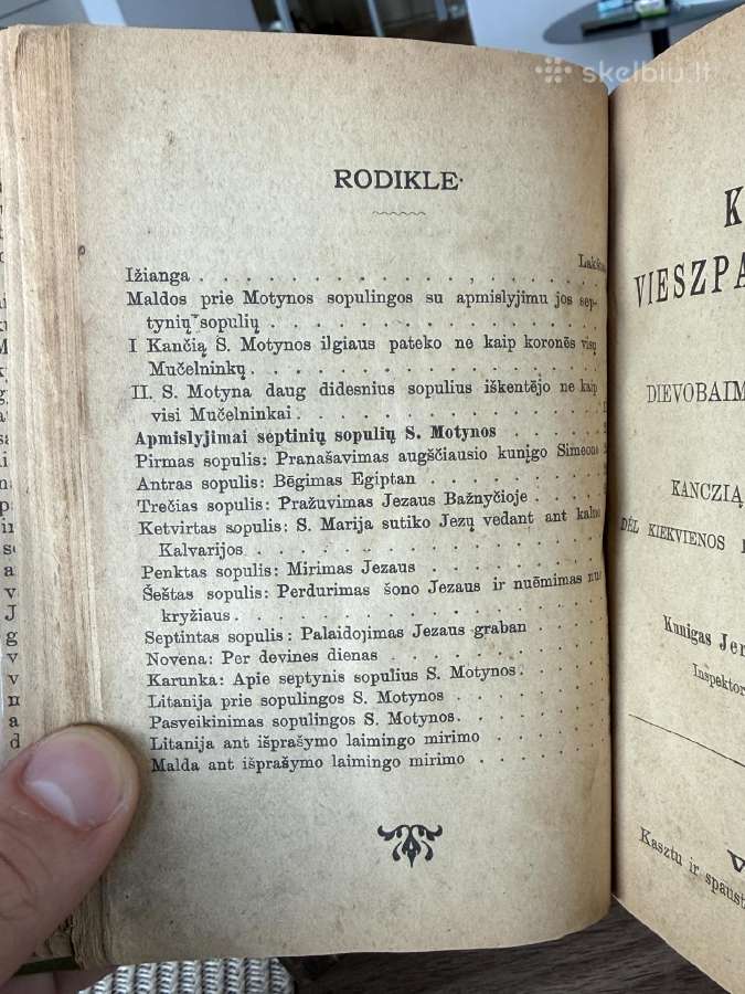Retų religinių knygų konvoliutas 1863 m. - nuotraukos Nr. 5