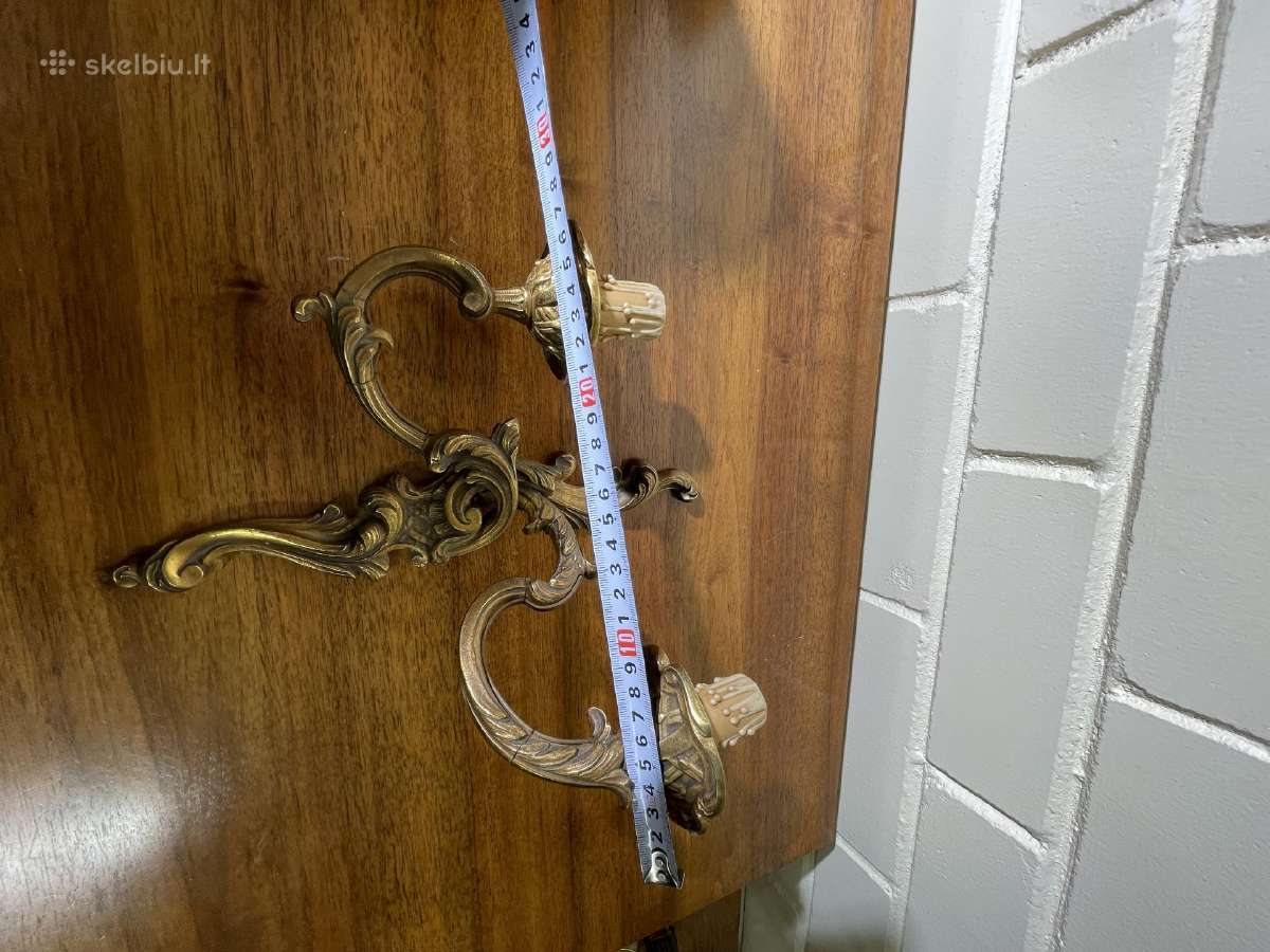 Vintažiniai sieniniai šviestuvai - nuotraukos Nr. 5