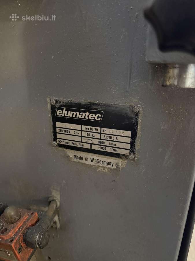 Dvigalvės pjovimo staklės Elumatec Dg79 - nuotraukos Nr. 9
