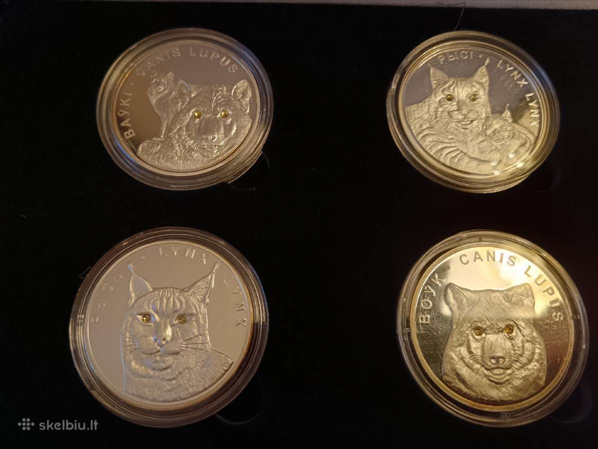 Išskirtinis sidabrinių 1 oz monetų rinkinys - nuotraukos Nr. 2
