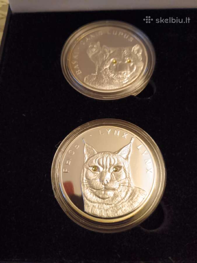 Išskirtinis sidabrinių 1 oz monetų rinkinys - nuotraukos Nr. 3