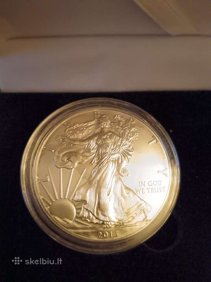 Išskirtinis 1 oz JAV "Sidabrinių erelių" rinkinys - nuotraukos Nr. 3