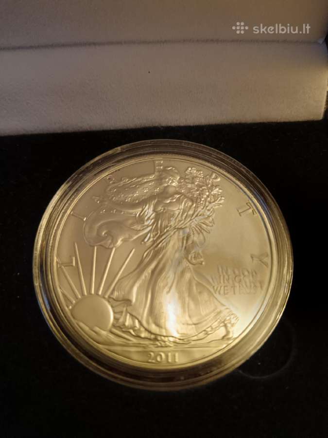 Išskirtinis 1 oz JAV "Sidabrinių erelių" rinkinys - nuotraukos Nr. 5