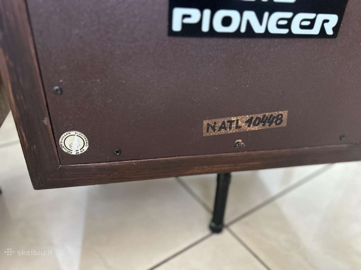 Vintazinės Pioneer audio kolonėlės - nuotraukos Nr. 8