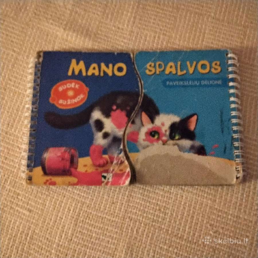 Sudėk ir sužinok. Mano spalvos