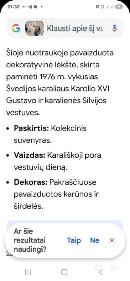 Lėkštė - nuotraukos Nr. 2