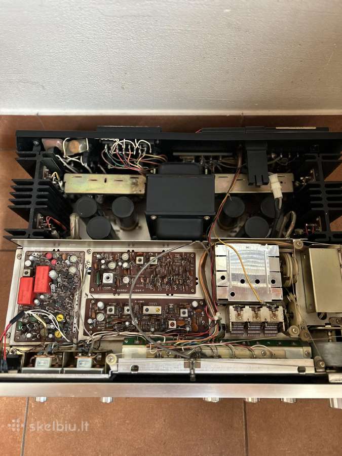 Vintažinis audio resyveris Sansui - nuotraukos Nr. 15