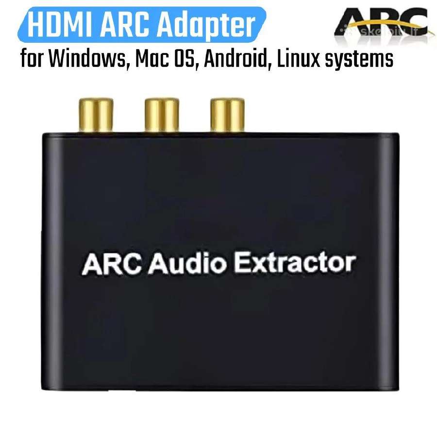 Hdmi Arc garso keitiklis extractor (Spdif, analog) - nuotraukos Nr. 6