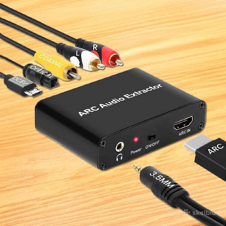 Hdmi Arc garso keitiklis extractor (Spdif, analog) - nuotraukos Nr. 4