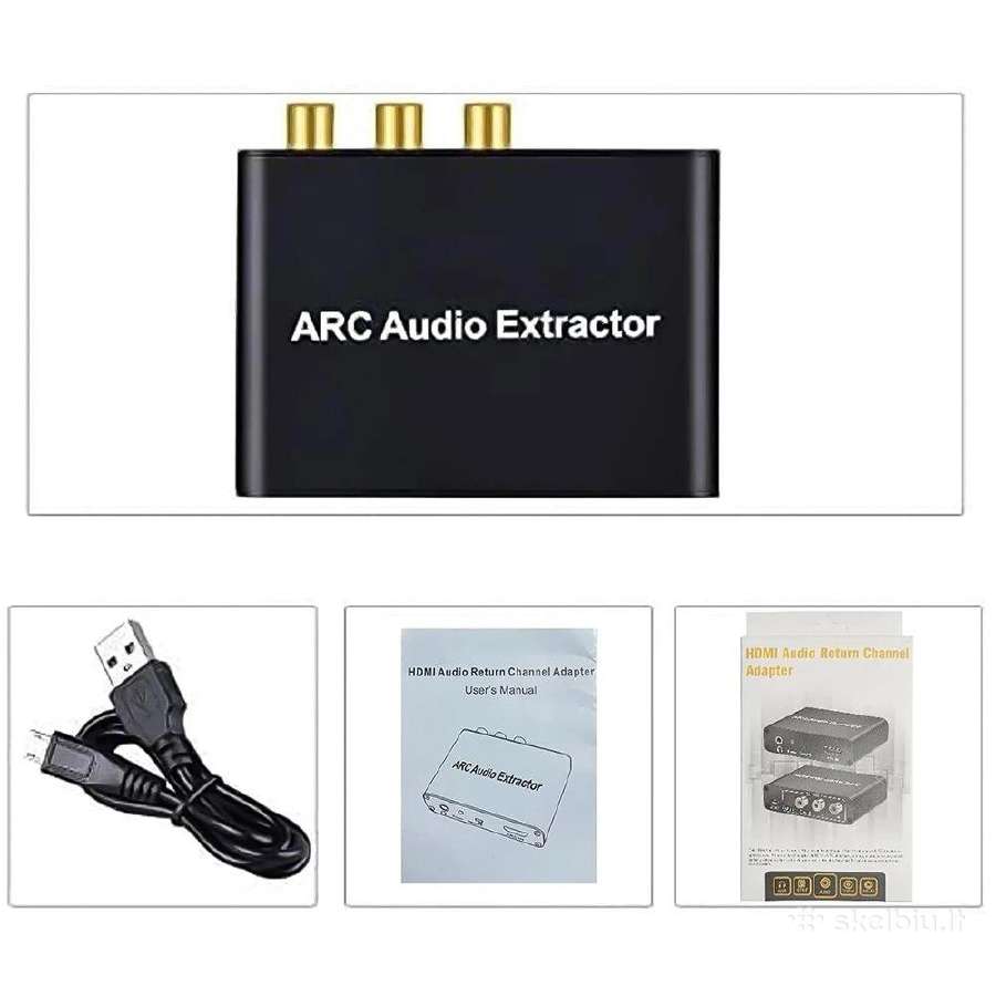 Hdmi Arc garso keitiklis extractor (Spdif, analog) - nuotraukos Nr. 11