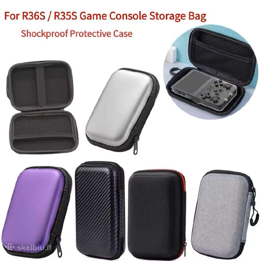 Retro žaidimų konsolė R36s 64gb 128gb paruošta - nuotraukos Nr. 14