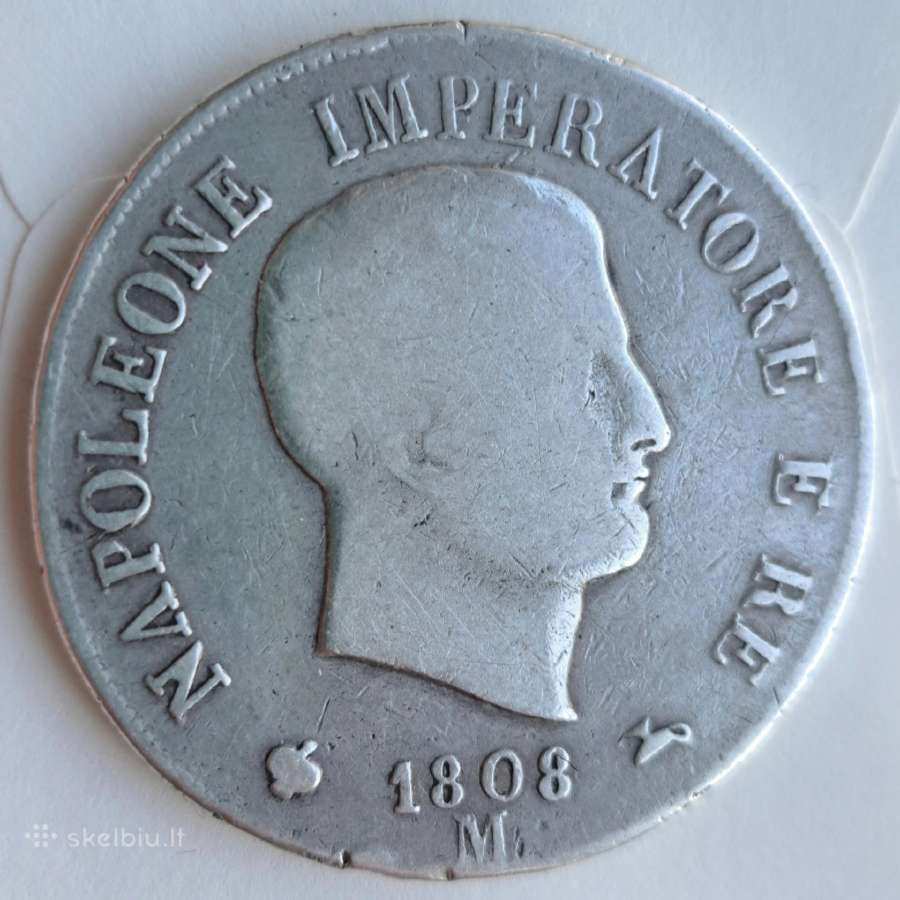 1808 Napaleonas 5 liros