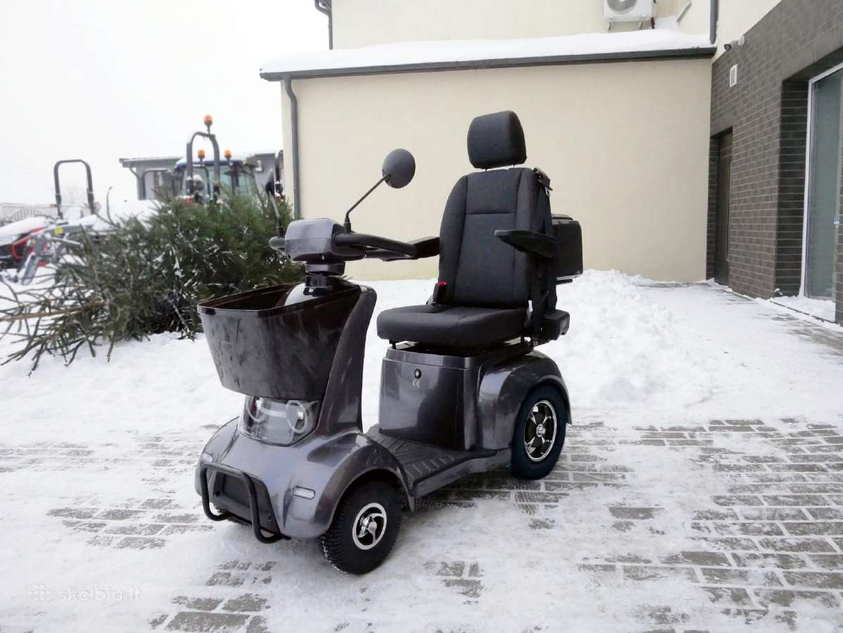 Skut F8 keturratis elektrinis skuteris (pilkas) - nuotraukos Nr. 3