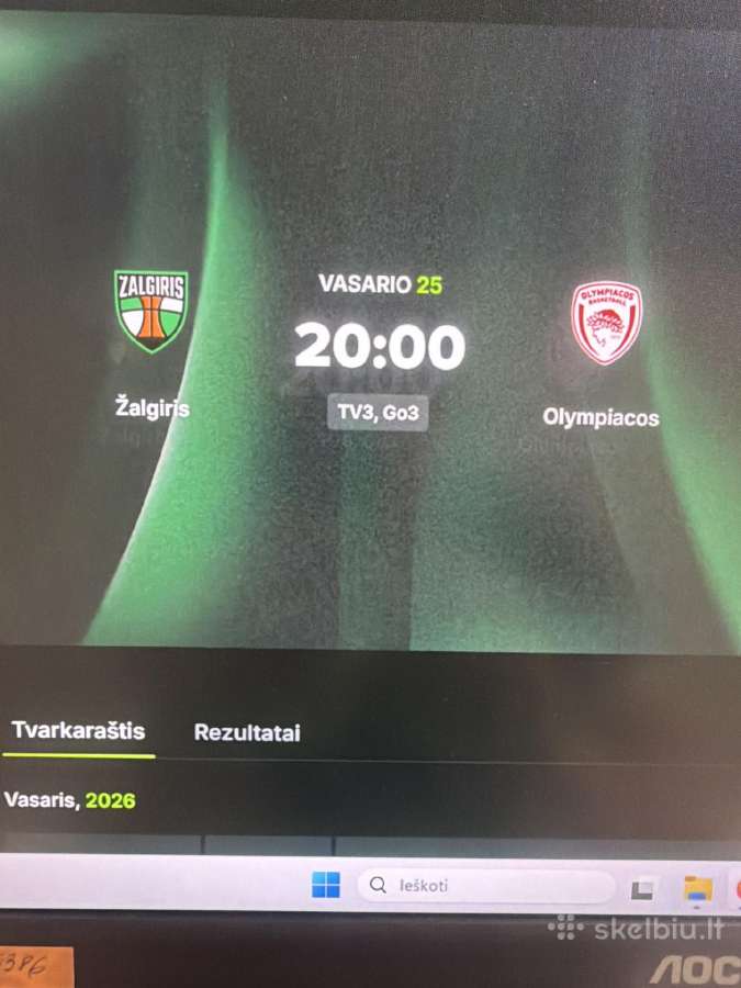 Zalgiris- Asvel 10.23d. 2 (du) bilietai - nuotraukos Nr. 5