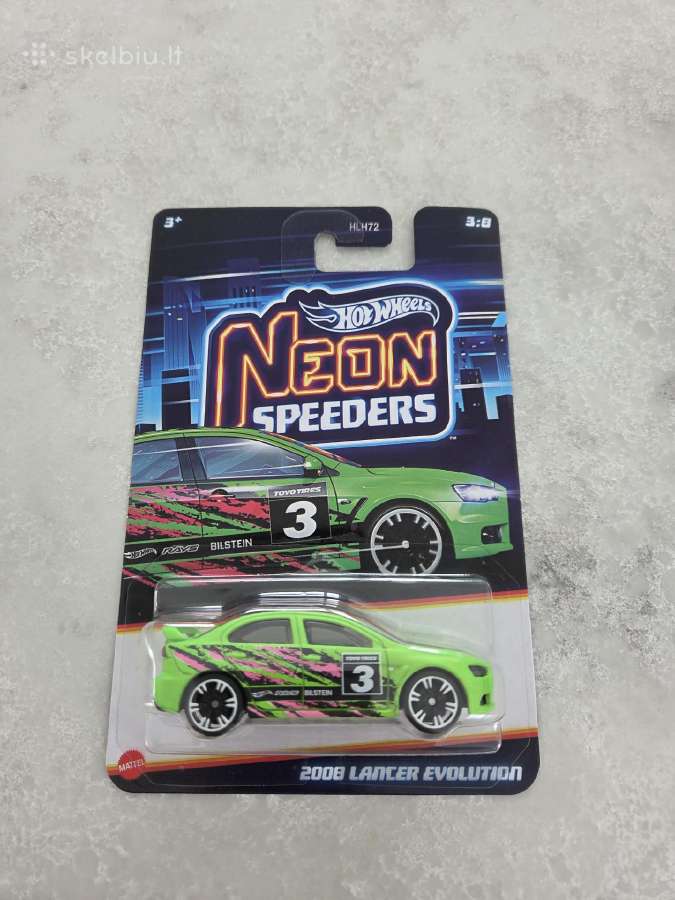 Hot Wheels Neon Speeders, Mix 2, 2025 - nuotraukos Nr. 4