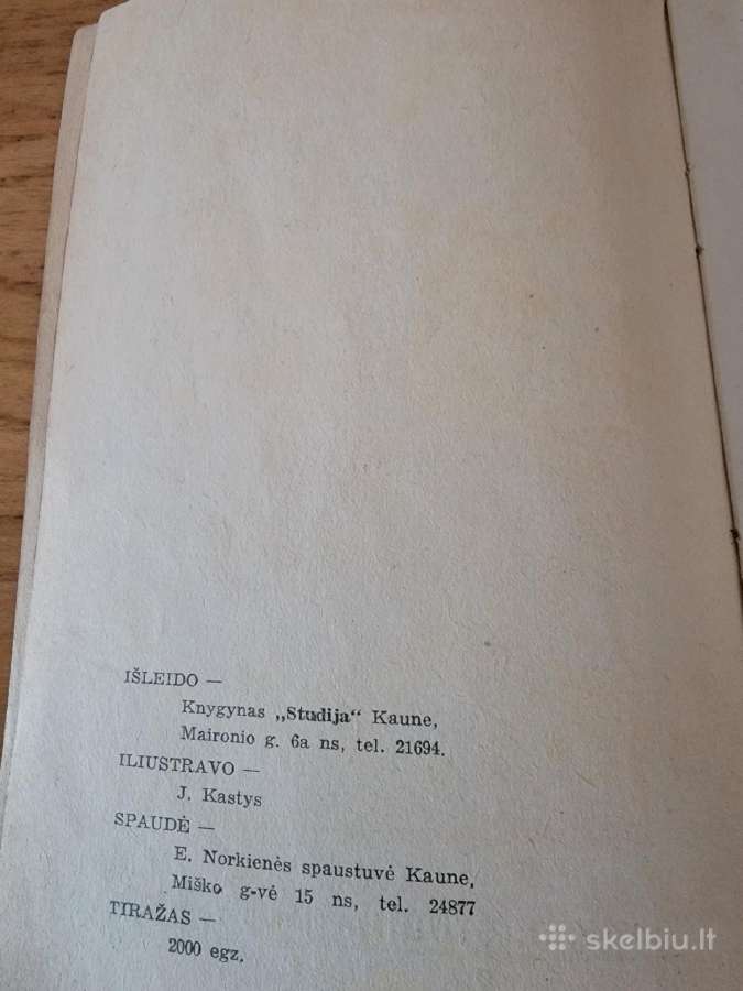 1939 m.pasakos "Aukso paukštis ir drasus jaunikait - nuotraukos Nr. 3