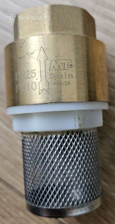 Hidroforo atbulinis vožtuvas Dn25, Pn10 - nuotraukos Nr. 3