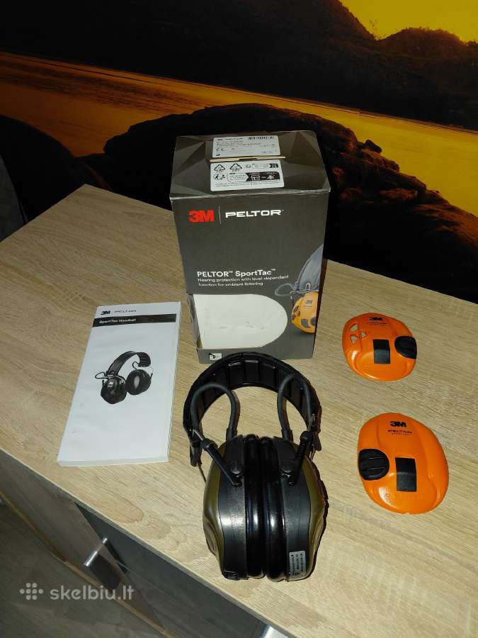 Ausinės Peltor Sport Tac