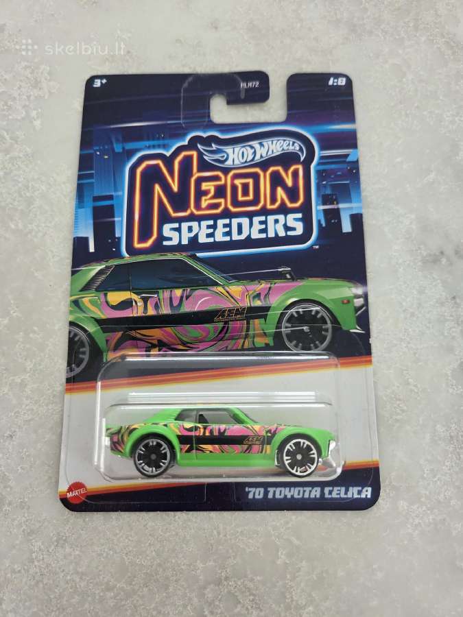 Hot Wheels Neon Speeders Mix 1, 2024 - nuotraukos Nr. 2