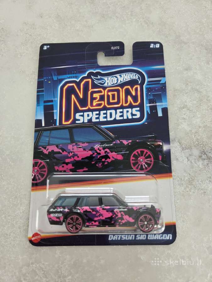 Hot Wheels Neon Speeders Mix 1, 2024 - nuotraukos Nr. 3