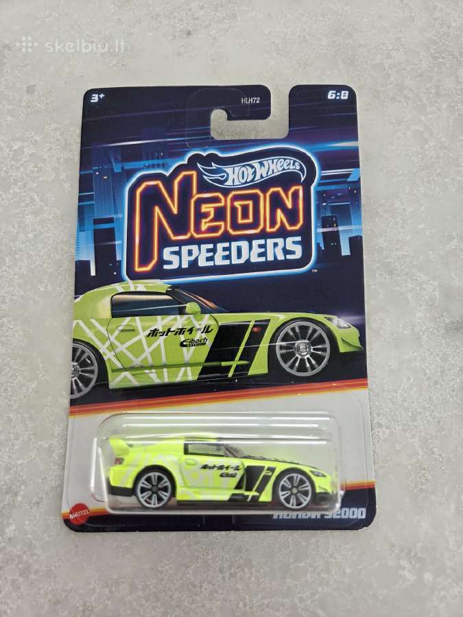 Hot Wheels Neon Speeders Mix 1, 2024 - nuotraukos Nr. 7