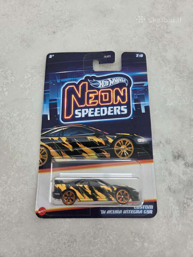 Hot Wheels Neon Speeders Mix 1, 2024 - nuotraukos Nr. 8