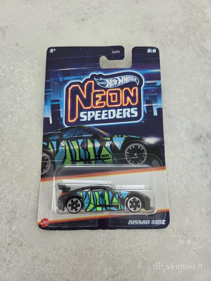 Hot Wheels Neon Speeders Mix 1, 2024 - nuotraukos Nr. 9