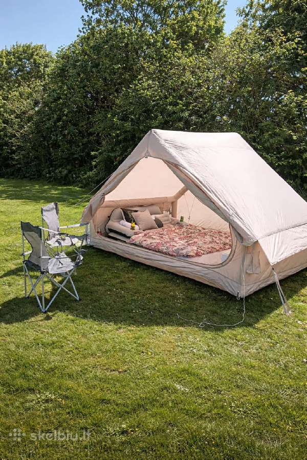 Glamping Pripučiama palapinė