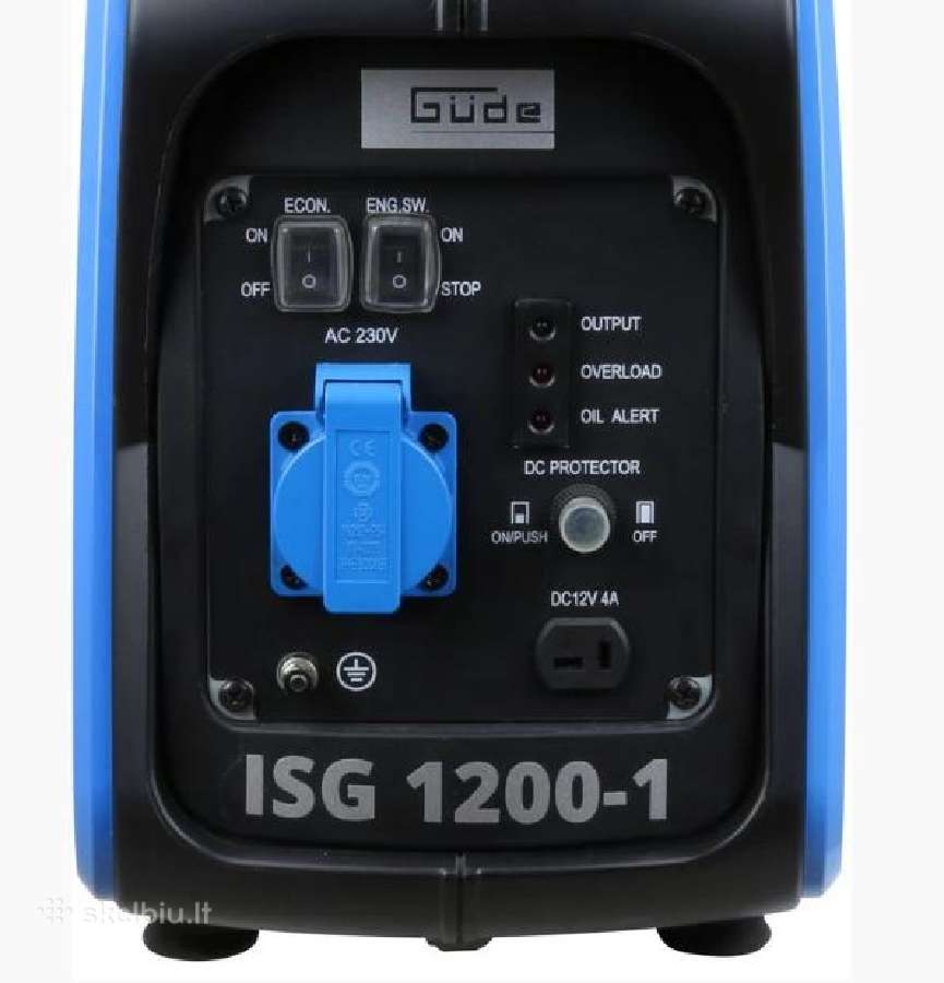 Gude Isg1200-1 Inverterinis generatorius 1000w - nuotraukos Nr. 2