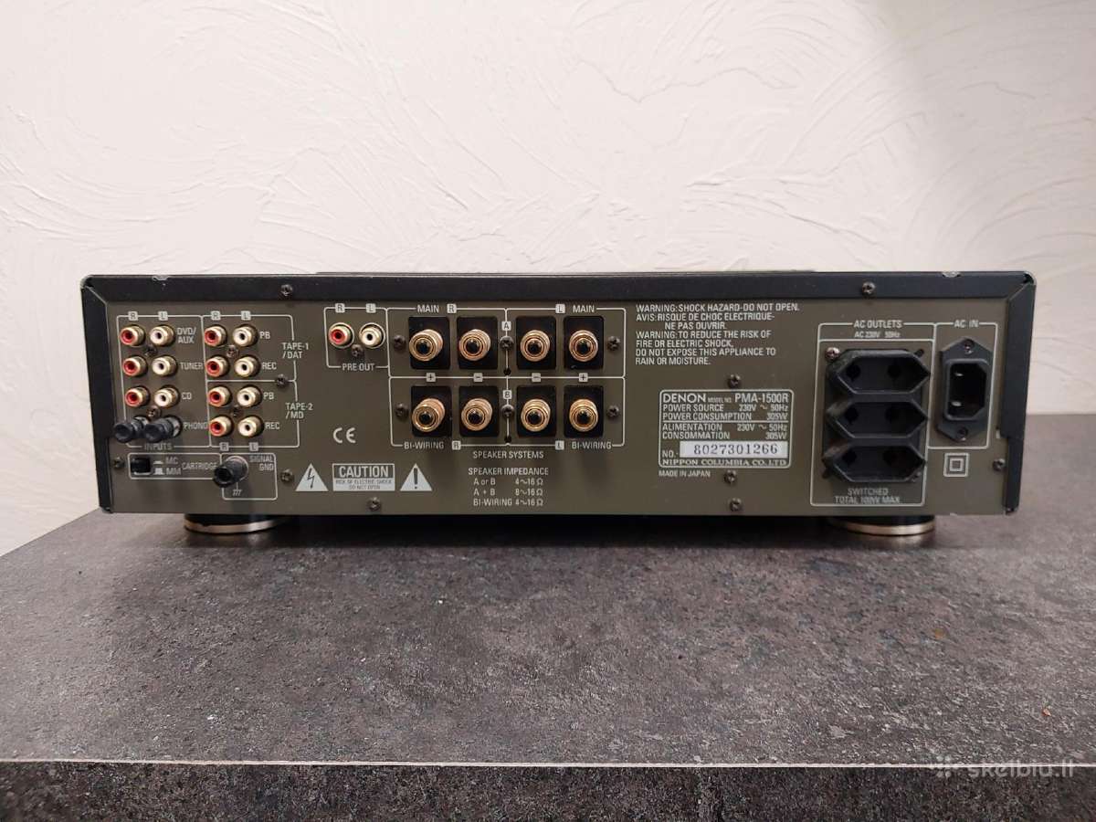 Denon Pma 1500r - nuotraukos Nr. 5