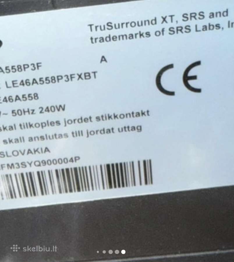 Samsung televizorius - nuotraukos Nr. 5