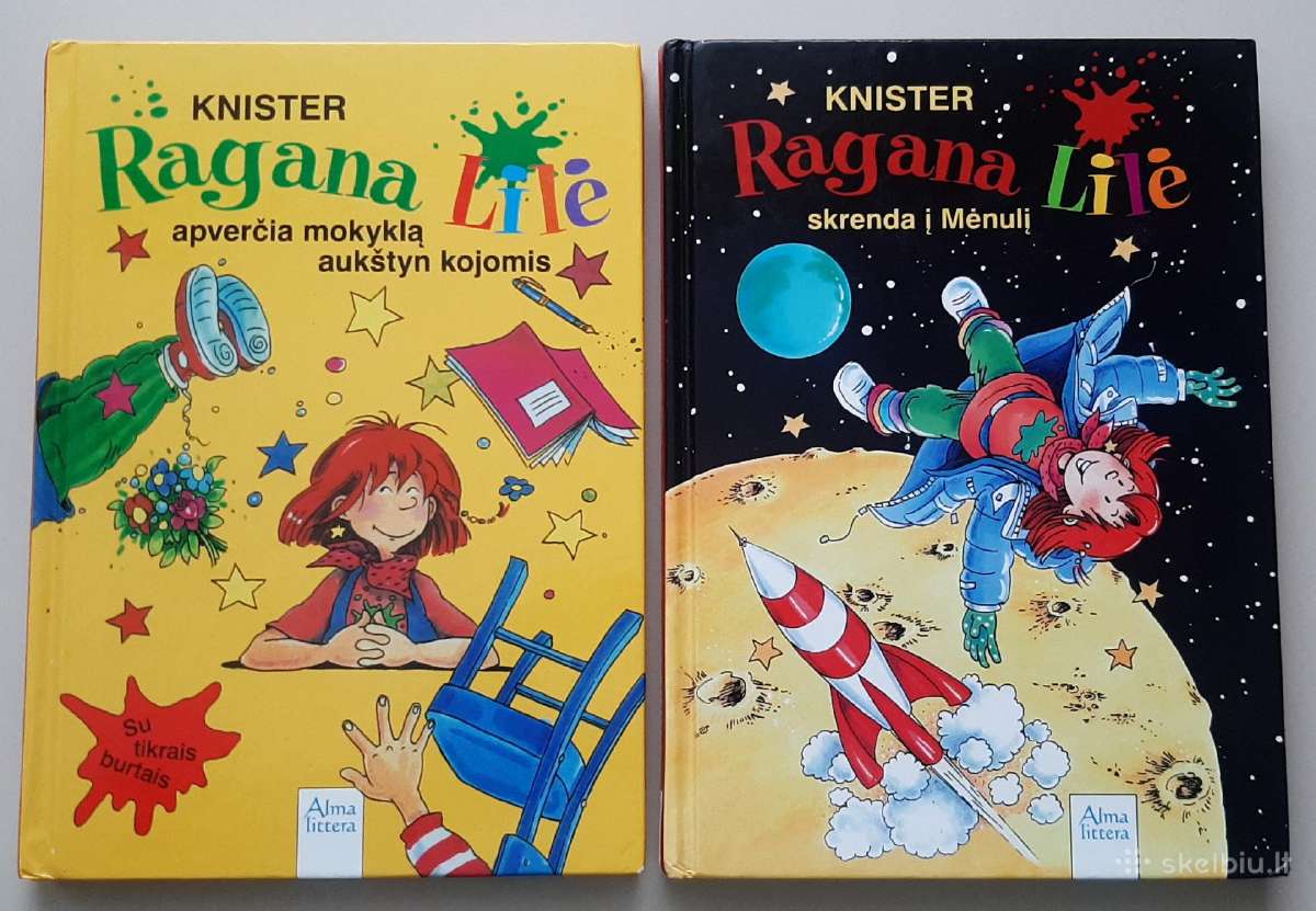 Ragana Lilė knygos