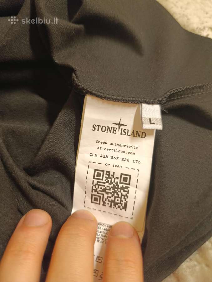 Marškinėliai stone island - nuotraukos Nr. 3