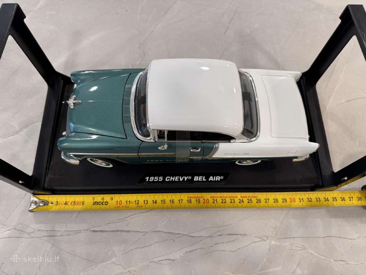 Kolekciniai Modeliukai - Chevy Bel Air 1955 - nuotraukos Nr. 10